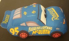 Ty Sparkle Fabulous Lightening McQueen Plush Stuffed Animal 7.5 in lgth toy