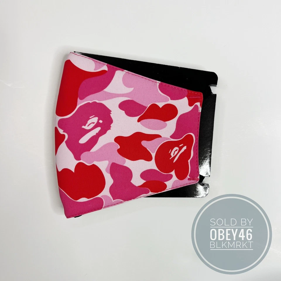 BAPE A Bathing Ape ABC Pink Camo Mask  FW23 - Image 4 of 4