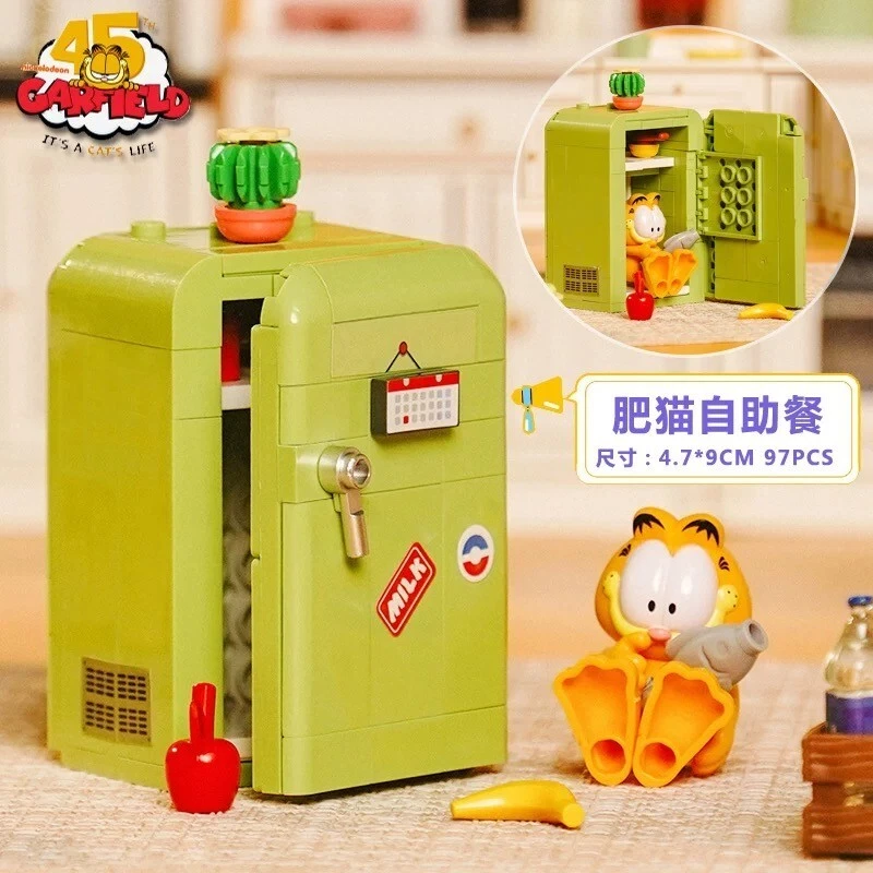 GARFIELD LIFE THEME SERIES BUILDING BLOCKS FIGURE MODEL BRICK SET - BEE - Image 2 of 4