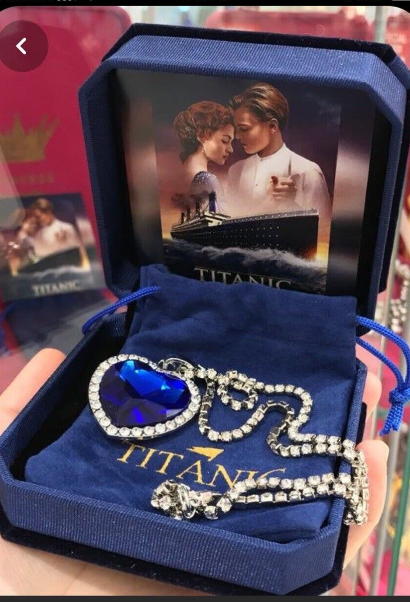 Hope Diamond Blue Heart Of The Ocean Necklace Original Price Name