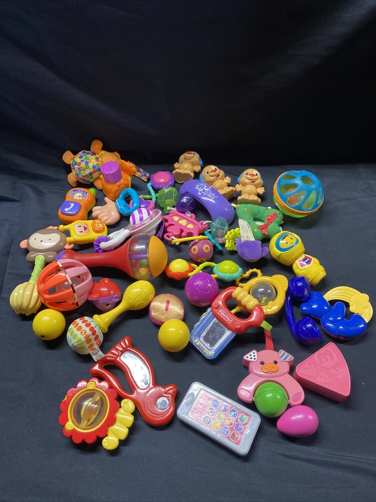 Baby Infant Toys Developmental Sensory Teething Rattle Crinkle Mirror Lot 35 Pcs
Opens in a new wind