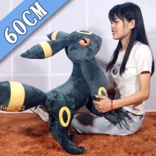 Game Giant Umbreon 60cm Plush Doll Pillow Cosplay Stuffed Toys Christmas Gift