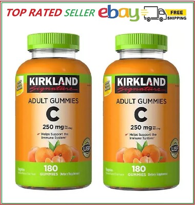 Kirkland Signature Vitamin C 250 mg, 360 Adult Gummies
