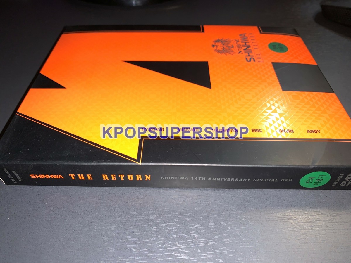 K-POP・アジア SHINHWA 14th Anniversary Special DVD Shinhwa - The Return Sealed DVD Set 14th Anniversary Special K-Pop