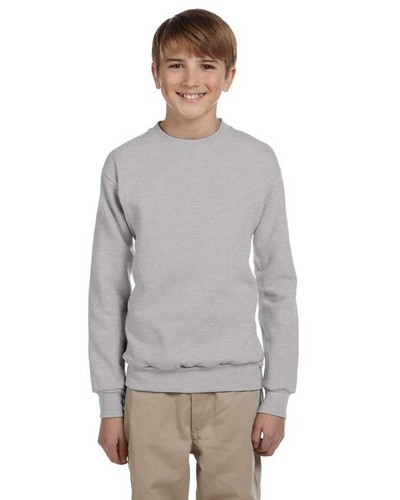 Hanes P360 Youth ComfortBlend EcoSmart 50/50 Fleece Crew - Picture 5 of 8