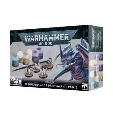 Tyranids - Termagants and Ripper Swarm + Paints, Warhammer 40k 40.000