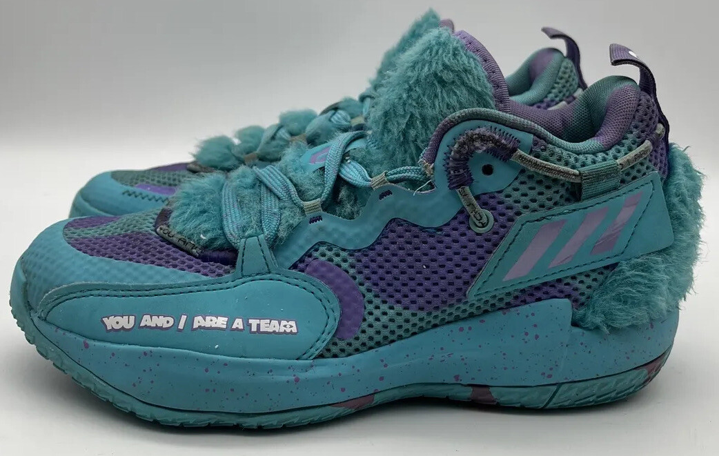 Adidas Dame 7 Sulley Disney Monsters Inc Size 3 S28977 | eBay