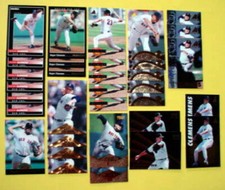 1992 1993 1994 1995 1996 1997 Pinnacle Roger Clemens Lot 33 cards Zenith Red Sox