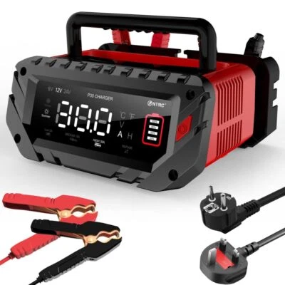 MARKENLOS 20/30A Autobatterie Ladegerät Intelligente Batterieladegerät 6V/12V/24V KFZ PKW;