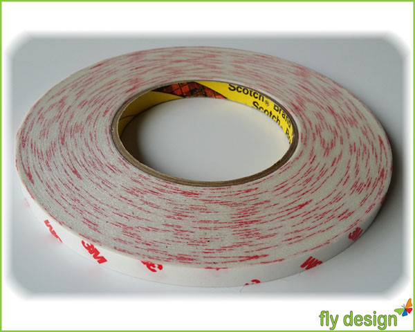 0,30€/m 3M Double-Sided Adhesive Tape 9mm x 50m Universal Tape