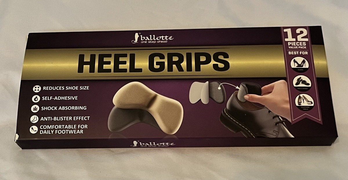 Ballotte Best Heel Grip Ballotte Heel Grips Set 12 Pieces Inserts