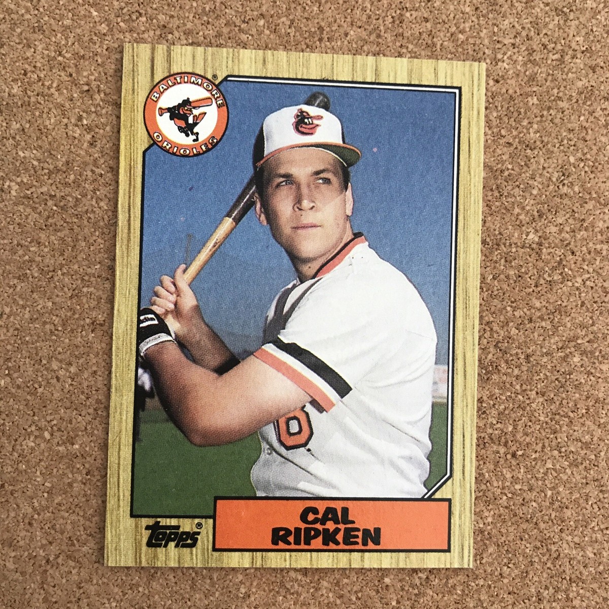 その他 TOPPS 1987 Topps #784 Cal Ripken Error card - Red Moon MINT | eBay
