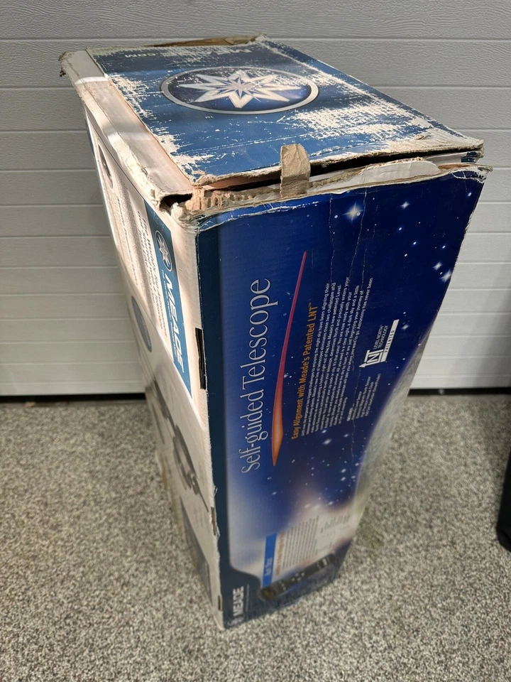 Meade DS-2130 ATS-LNT Altazimuth Reflector Self Guided Telescope TESTED WORKING! - Image 2 of 4