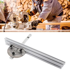 Table Saw Miter Gauge System High Beveling Accuracy Locking Miter Gauge & Fence