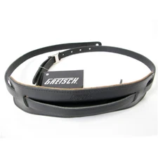 Gretsch Vintage Style Leather Guitar Strap - Black