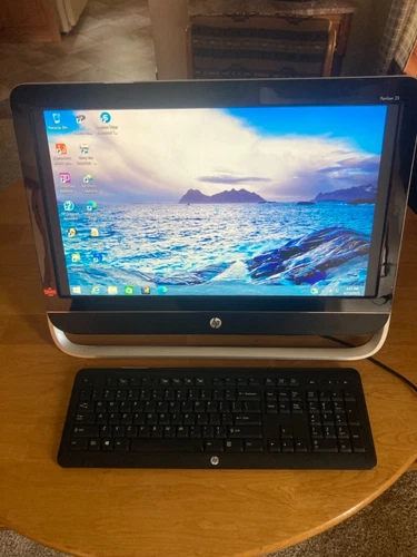 HP Pavilion 23 All-In-One Desktop PC Computer Windows 8.1 w/Keyboard 23-B034