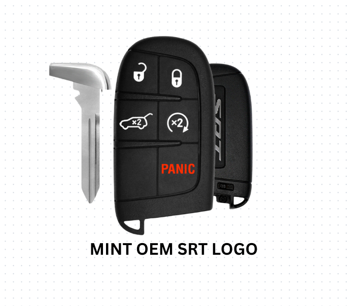 MINT 15-21 GRAND CHEROKEE OEM NEW REMOTE KEY FOB SMART KEY SRT LOGO 68240167AA
