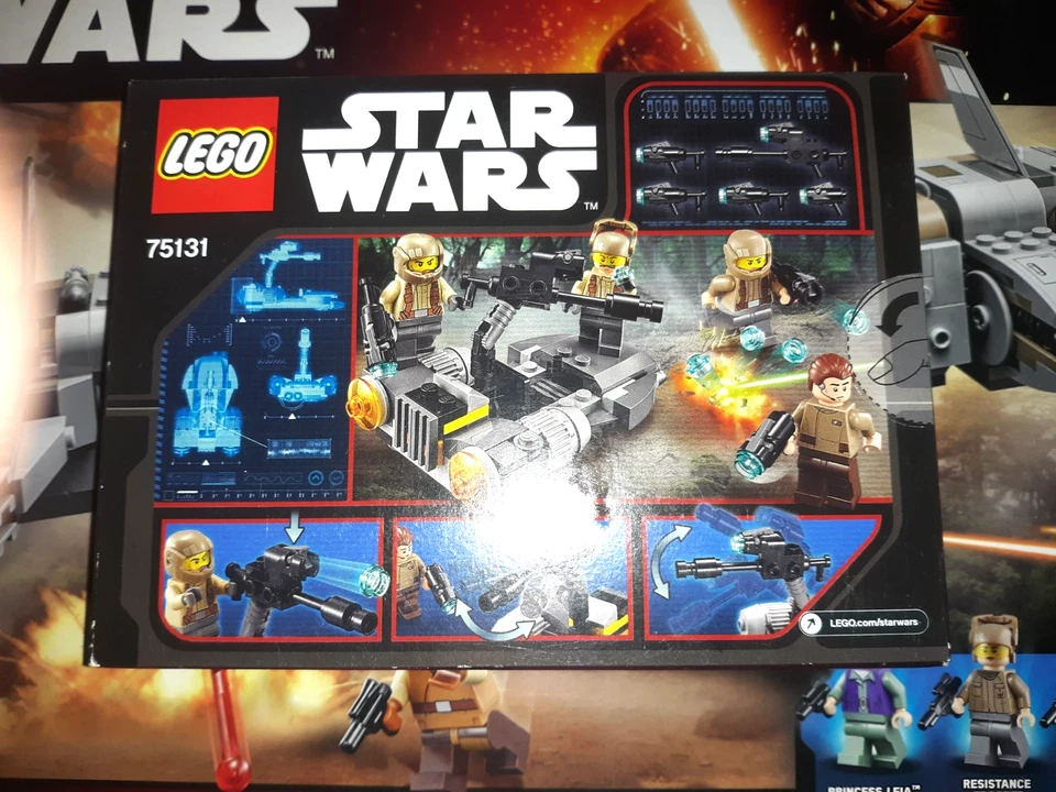 LEGO Star Wars: Resistance Troop Transporter 75140+75131 Troop Battle Pack! NEW! - Image 3 of 4
