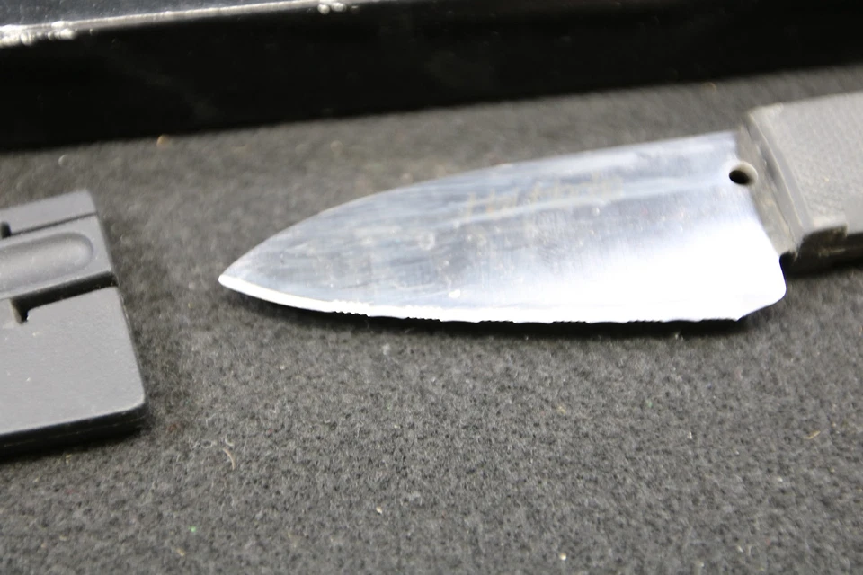 Cuchillo Cold Steel Hai Hocho #45S AUS 6A acero inoxidable caja Japón Mfg 2004 .99 Foto 3 de 4