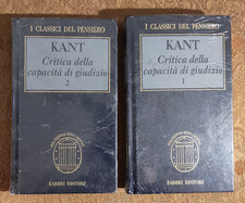 I Classici del Pensiero - Kant Critica della capacità di giudizio Fabbri Editori