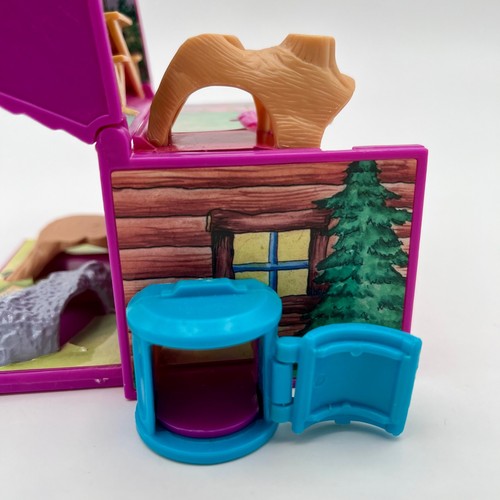 POUND PUPPIES Camp Hideaway Mini Playset Giocattolo Bambini Vintage 1995 Galoob Retrò anni 90 - Foto 12 di 13