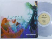 ALANIS MORISSETTE Jagged Little Pill RHINO LP VG++ europe clear vinyl reissue l