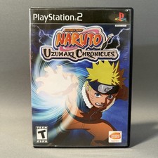 Naruto Uzumaki Chronicles PS2 Namco Bandai Action Adventure Fighting Game CIB