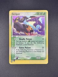 Seviper 11/100 EX Sandstorm Holo Rare Pokemon Card