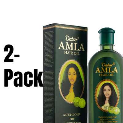 Dabur Amla Haaröl 2 x 100ml | Indisches Ayurveda Haarwachstum Öl | 2 Stück