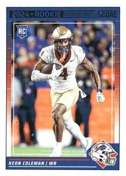 Keon Coleman 2024 Score Football - RC #337 - Buffalo Bills