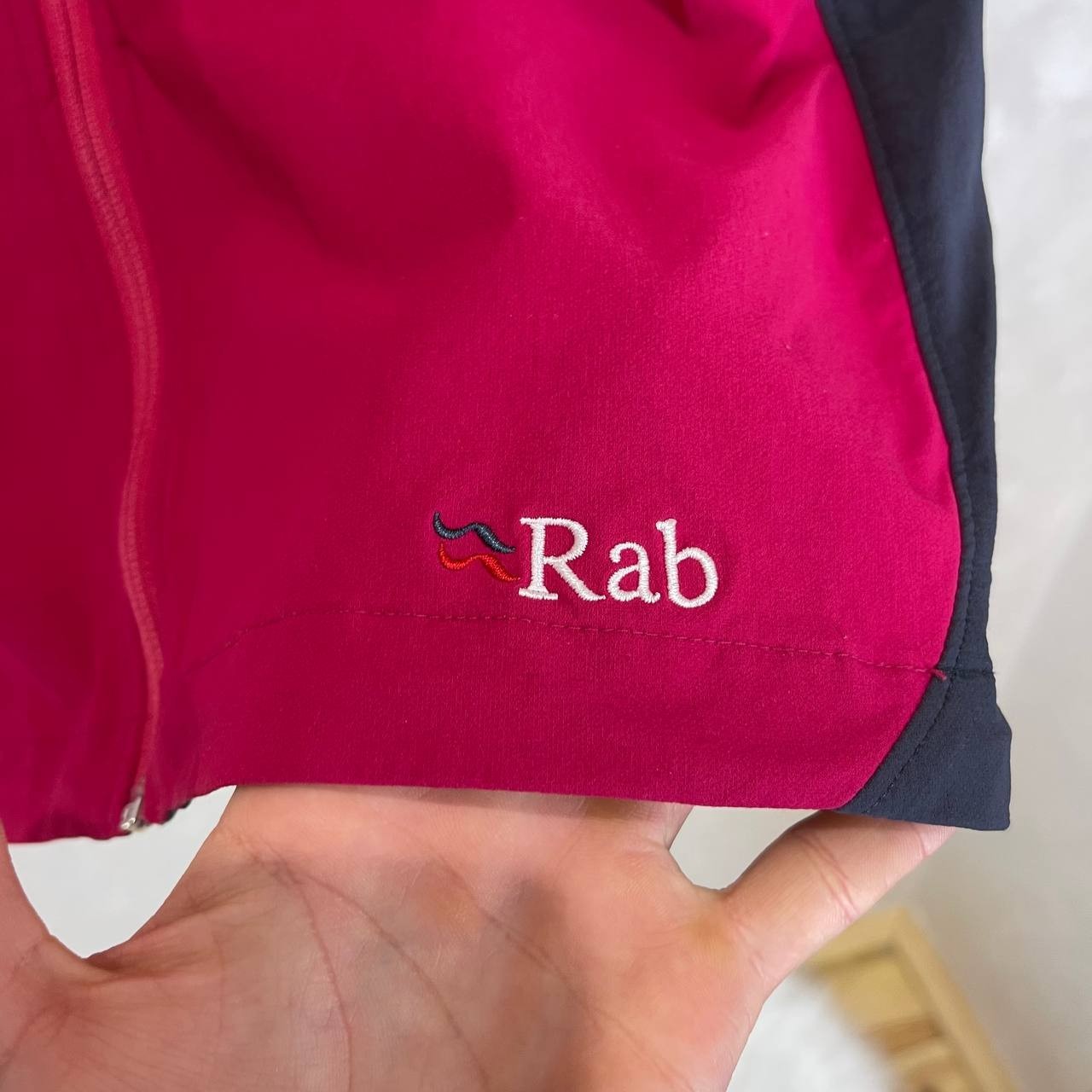 Rab Sawtooth Polyamide Softshell Jacket Pink Navy… - image 6