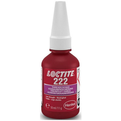 PROFESSIONELLE LOCTITE 222 SCHWACHE NETZBREMSE 10 ml