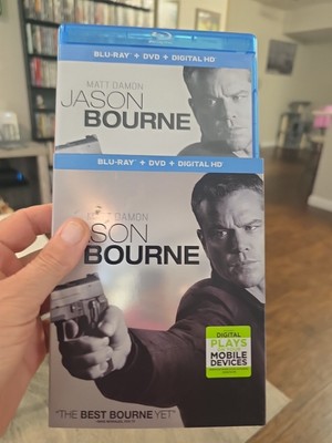 Jason Bourne (Blu-ray, DVD, No Digital, With Slipcover )