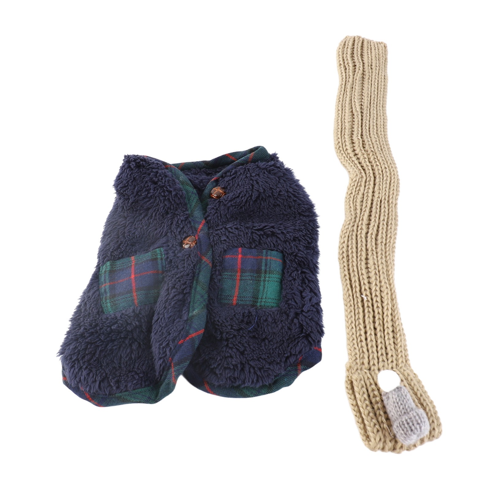 Dog Winter Clothes Cozy And Warm For Small Pets Polyester Easy To Use