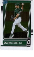 2021 Donruss Optic #69 Daulton Jefferies