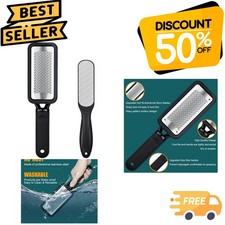 2-Pc Stainless Steel Foot File  Rasp Set - Perfect for Callus Removal
