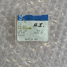 Miniature Precision Bearings (MPB) - S814CHH, Bore: .25", OD: .50", W: 3/16