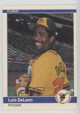 1984 Fleer Luis DeLeon #297 2u3