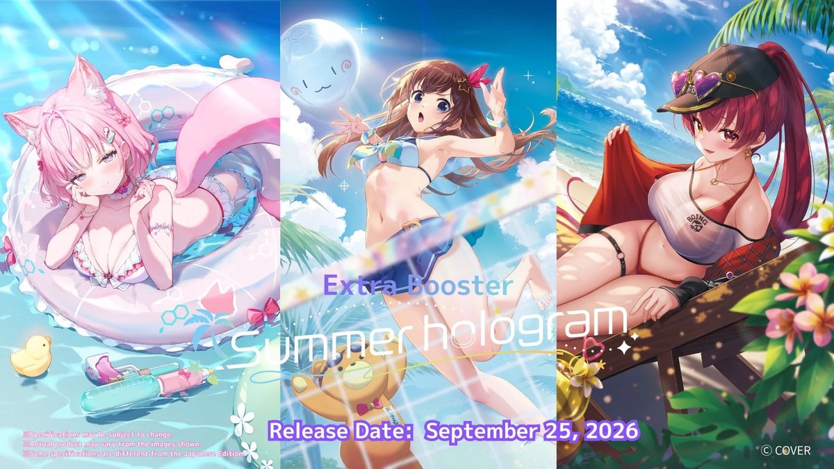 Hololive Official TCG: Summer hologram (EB01) (ENG) Extra Booster