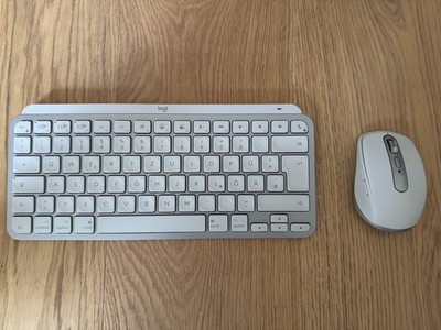 Logitech MxKeys Mini Tastatur & MX Anywhere 3 Maus DEUTSCH -Speziell Für Apple