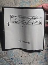 Deluxe Music Construction Set Manual For Apple Macintosh By Electronic Arts 1985