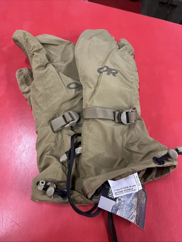 Outdoor Research OR AGS Firebrand Mitts TF Mittens  Coyote Size LARGE