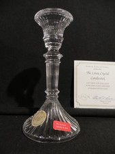 Portacandele in cristallo Lenox Made in Austria pieno piombo alto 5 1/2"