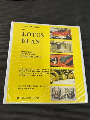 Der Wiederaufbau eines Lotus Elan - Brian Buckland Bibel