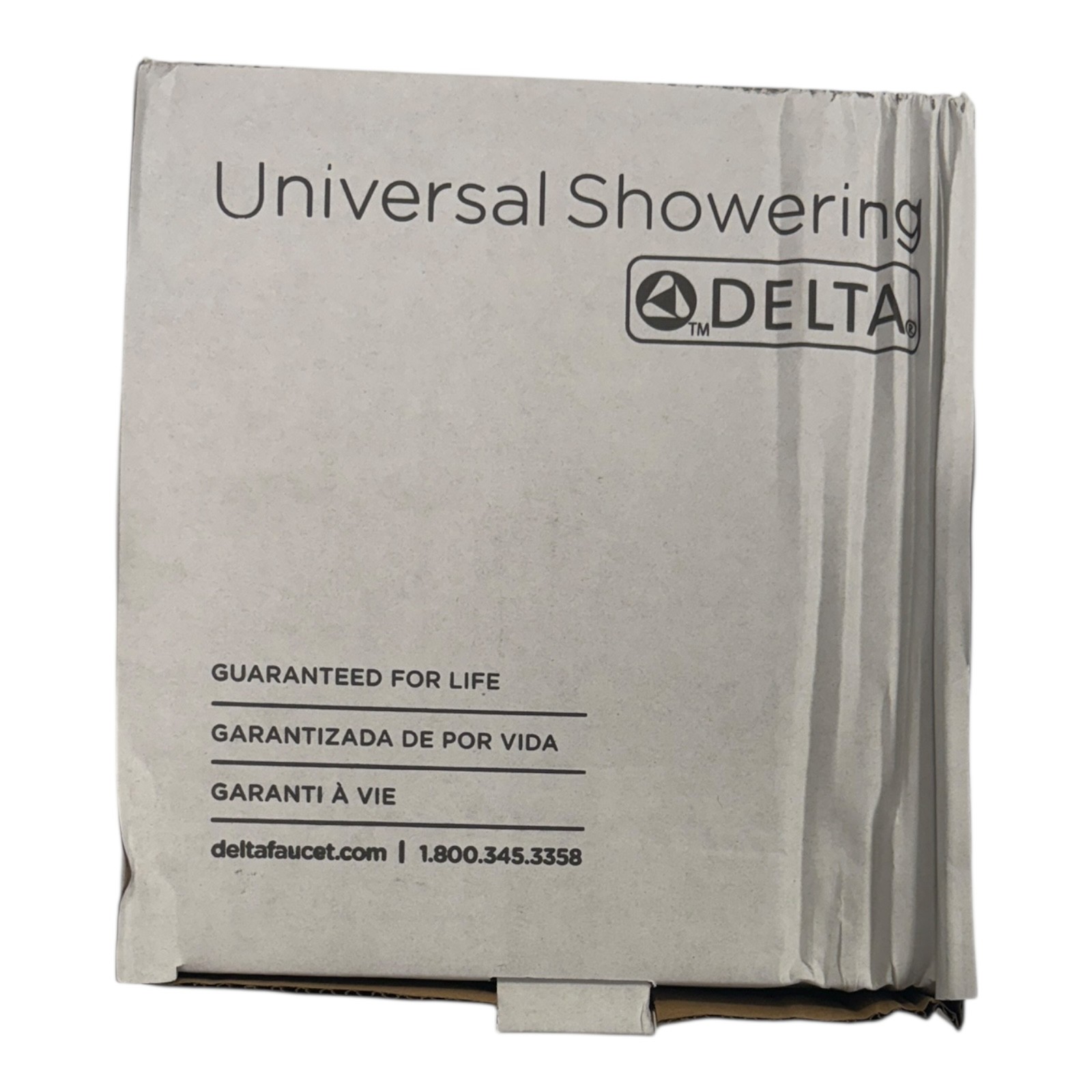 Delta 52686-BL H2Okinetic 3-Setting Raincan Shower Head in Matte Black