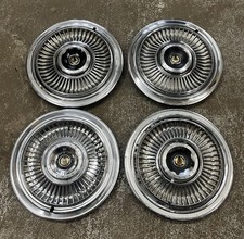 1966 66 Chrysler Imperial Hubcap Rim Wheel Cover Hub Cap 15 Oem 587 Set Of 4 1966 66 Chrysler Imperial Hubcap Rim Wheel Cover Hub Cap 15 Oem 587 Set Of 4