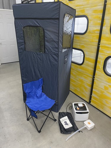 TATDOL Portable Home Steam Sauna Full Size Personal Sauna Tent Missing Remote - Picture 1 of 7