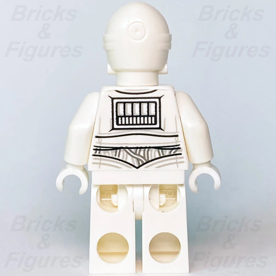 LEGO® Star Wars K-3PO Minifigure Hoth Protocol Droid White 75098 sw0725 TESB - Image 3 of 3