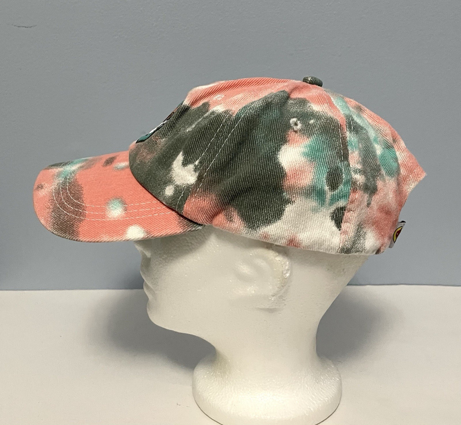 Buc-cee’s Adjustable Women’s Baseball Hat Pink Tie Dye Cap