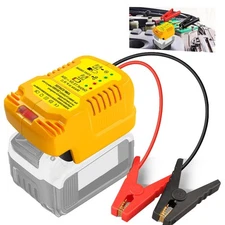 Car Jump Starters Adapter Compatible with DeWalt 20V MAX Batteries ... Fast Ship